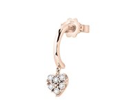 Mono orecchino Bliss Donna Rugiada in Oro rosa Diamante 20086687 - 20086687